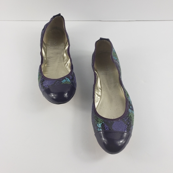 ENZO ANGIOLINI MULTICOLOR FLAT SHOES SIZE 8 - Picture 5 of 8